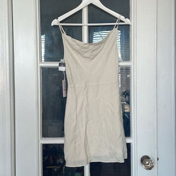 Artizia Sundeh sunday best Spencer birch bouleau mini cowl dress XS - Picture 5 of 13